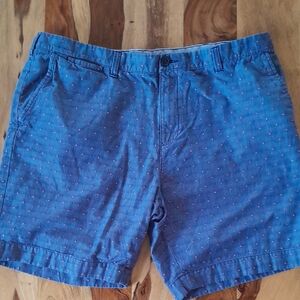 Tommy Hilfiger Cotton Shorts With Red/wht/blue Stitch Design